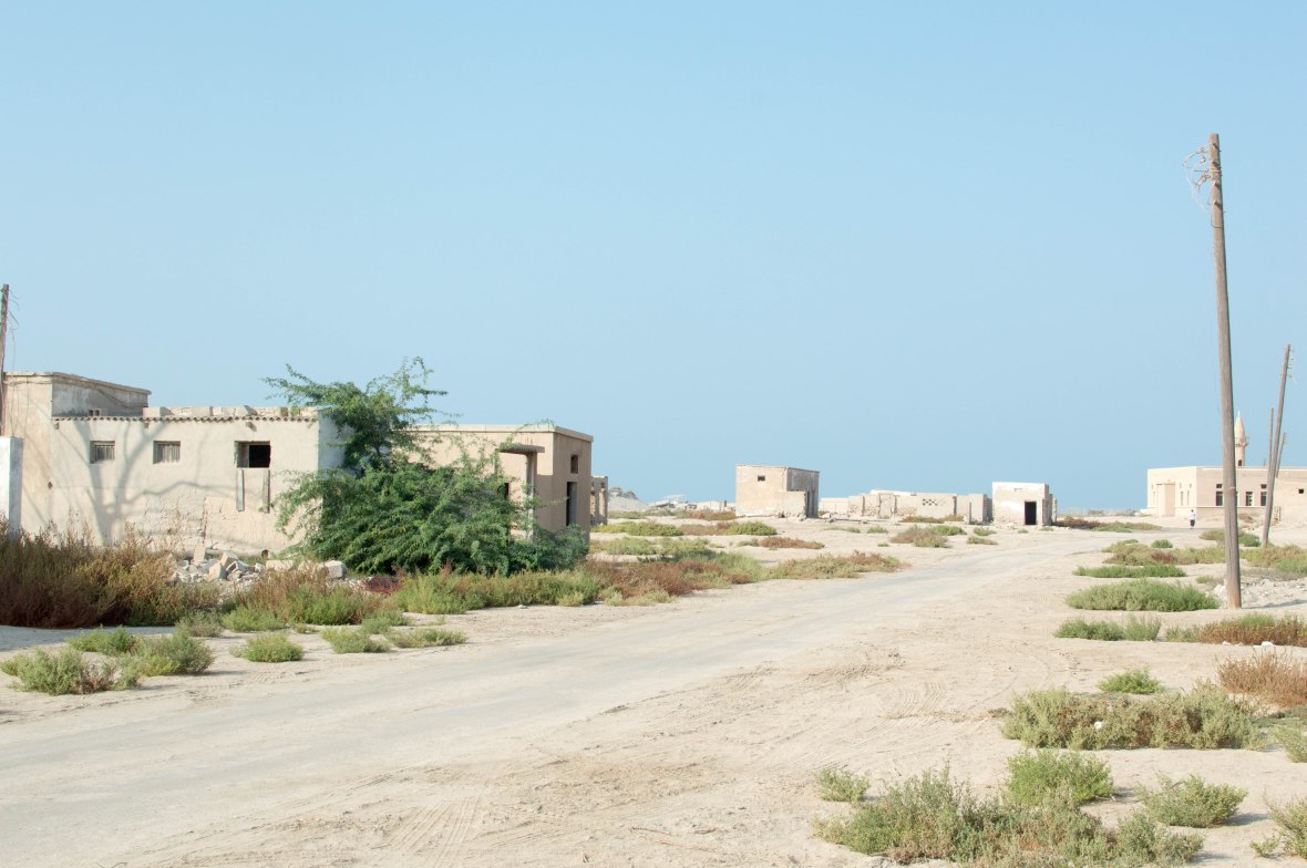 Road Views, Abandoned City, Al Jazirat Al Hamra, Ras Al Khaimah, UAE