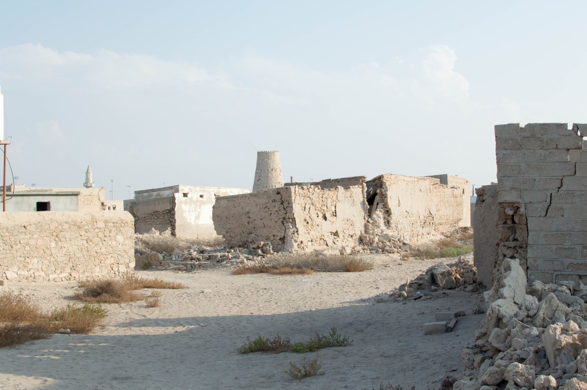 Streets, Abandoned City, Al Jazirat Al Hamra, Ras Al Khaimah, UAE