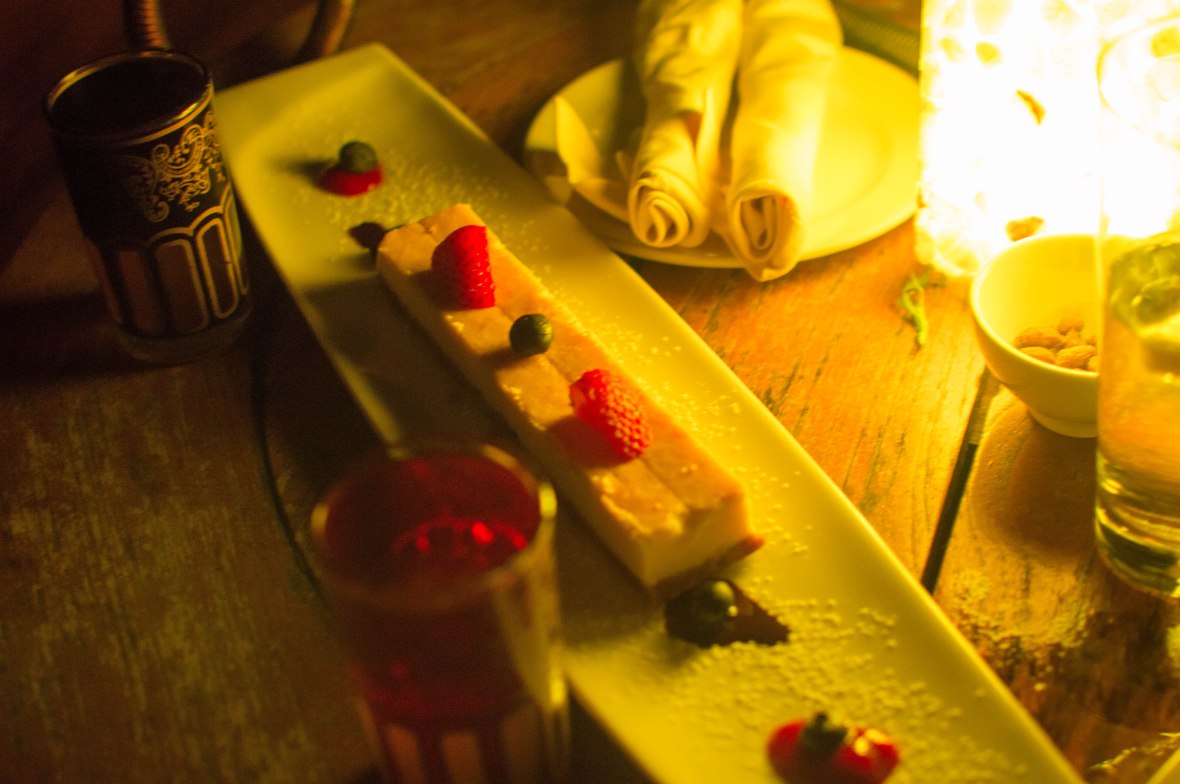 Vanilla Cheesecake, Moon Bar, Banyan Tree Al Wadi, Ras Al Khaimah, UAE