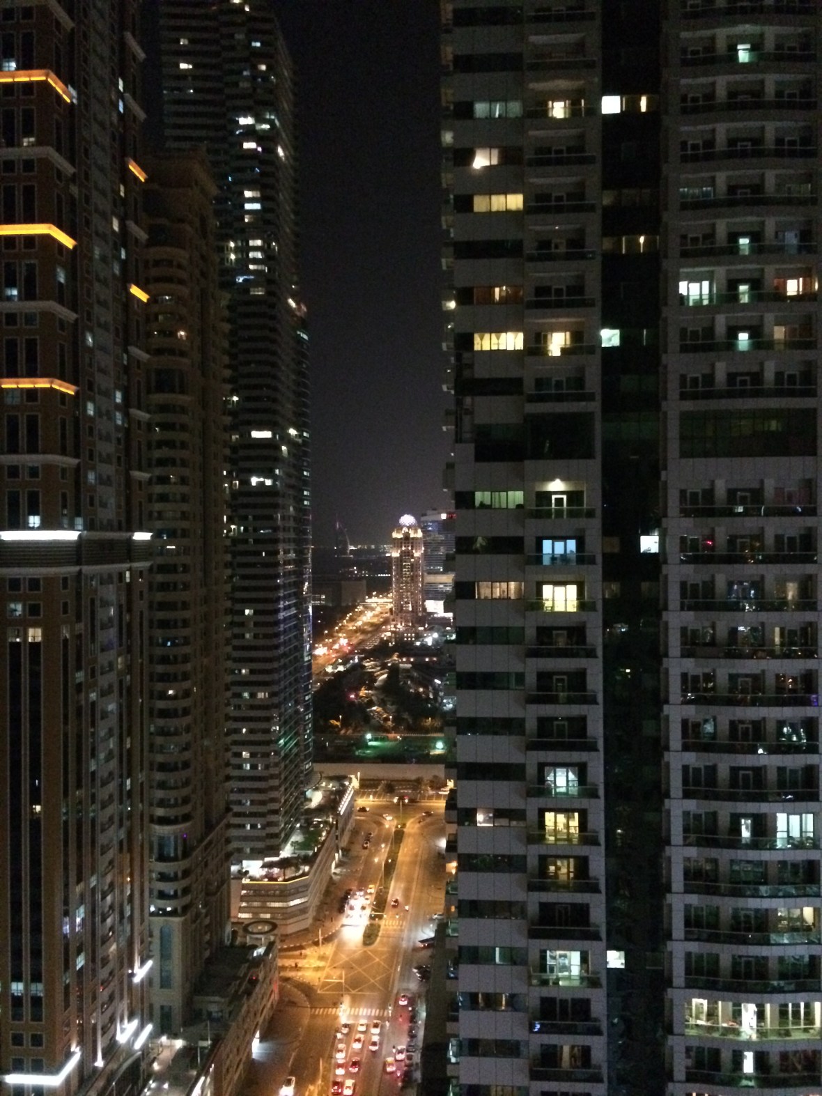 View From Torch Tower, Dubai Marina, Dubai, UAE