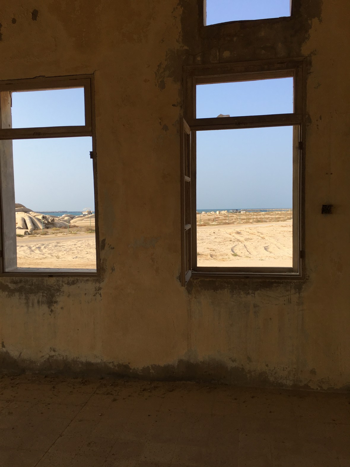 View Of The Sea From Mosque, Al Jazirat Al Hamra, Ras Al Khaimah, UAE