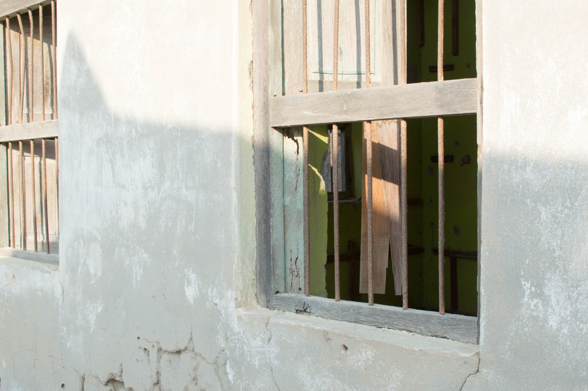Window Bars, Abandoned City, Al Jazirat Al Hamra, Ras Al Khaimah, UAE