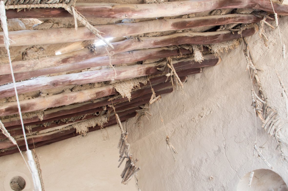 Wooden Ceilings, Abandoned City, Al Jazirat Al Hamra, Ras Al Khaimah, UAE