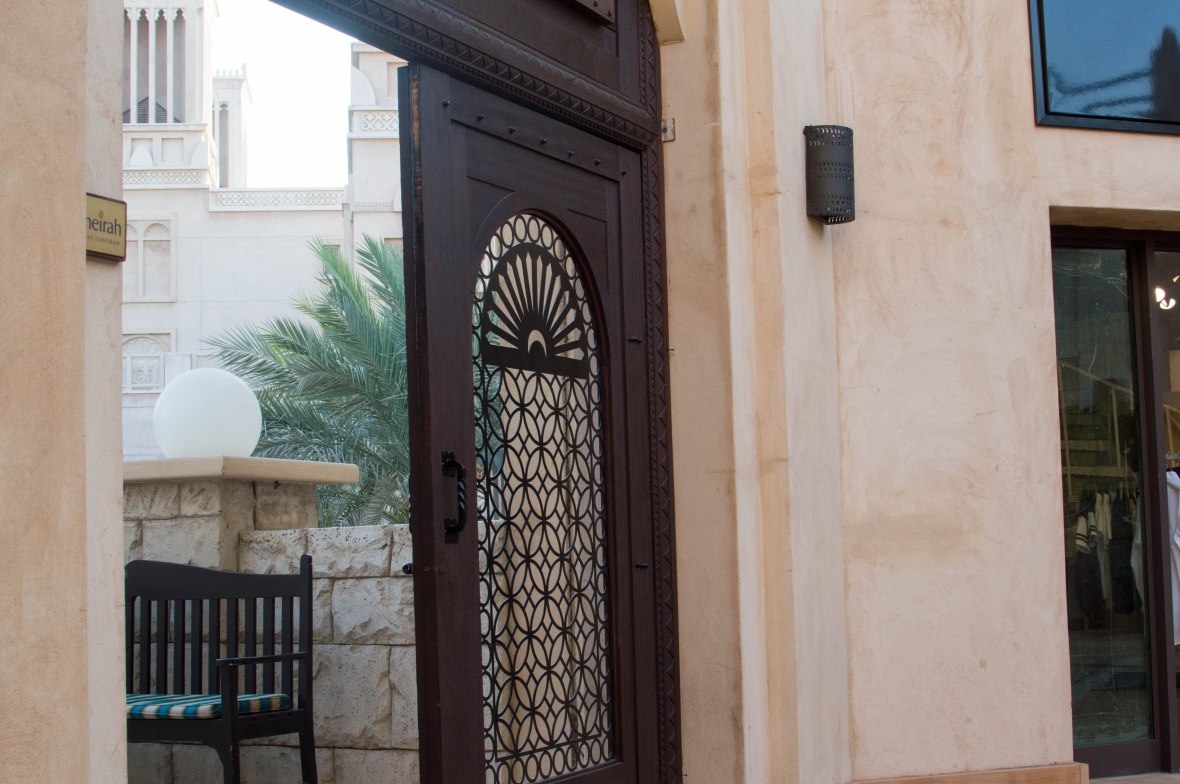 Wooden Doors, Madinat Jumeirah, Dubai, UAE