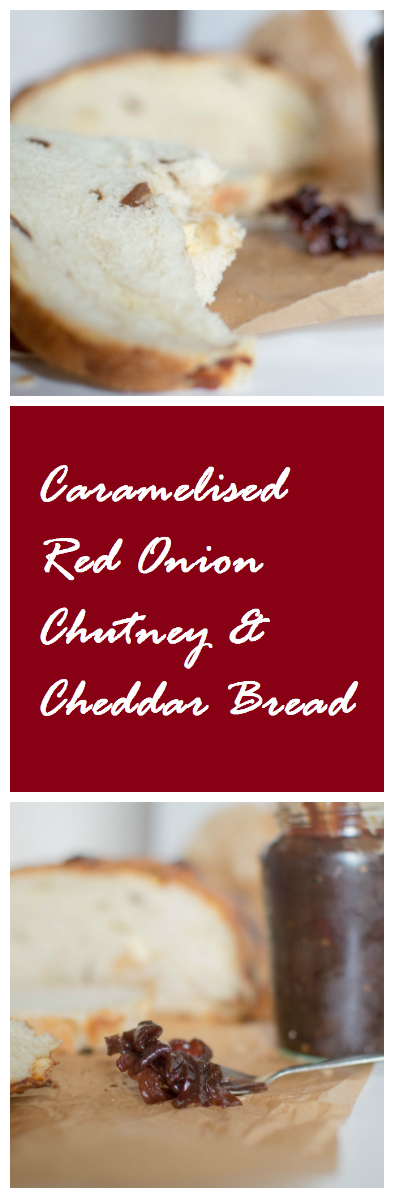 Caramelised Red Onion Chutney &amp; Cheddar Bread