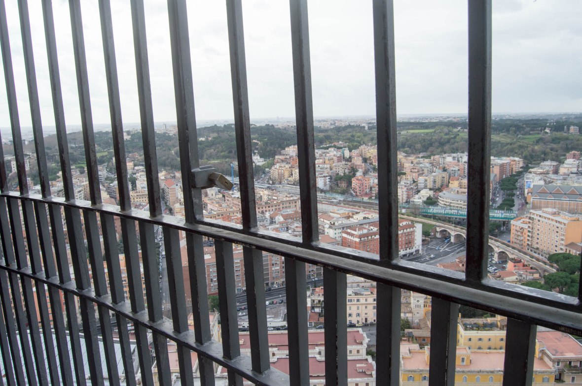 Behind Bars, Looking Out, Basilica Di San Pietro, Vatican