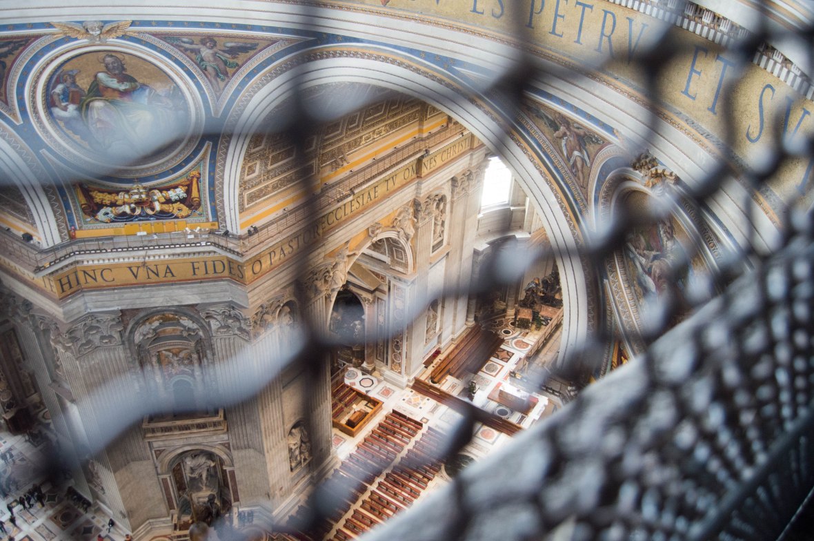 Climbing Basilica Di San Pietro, Vatican