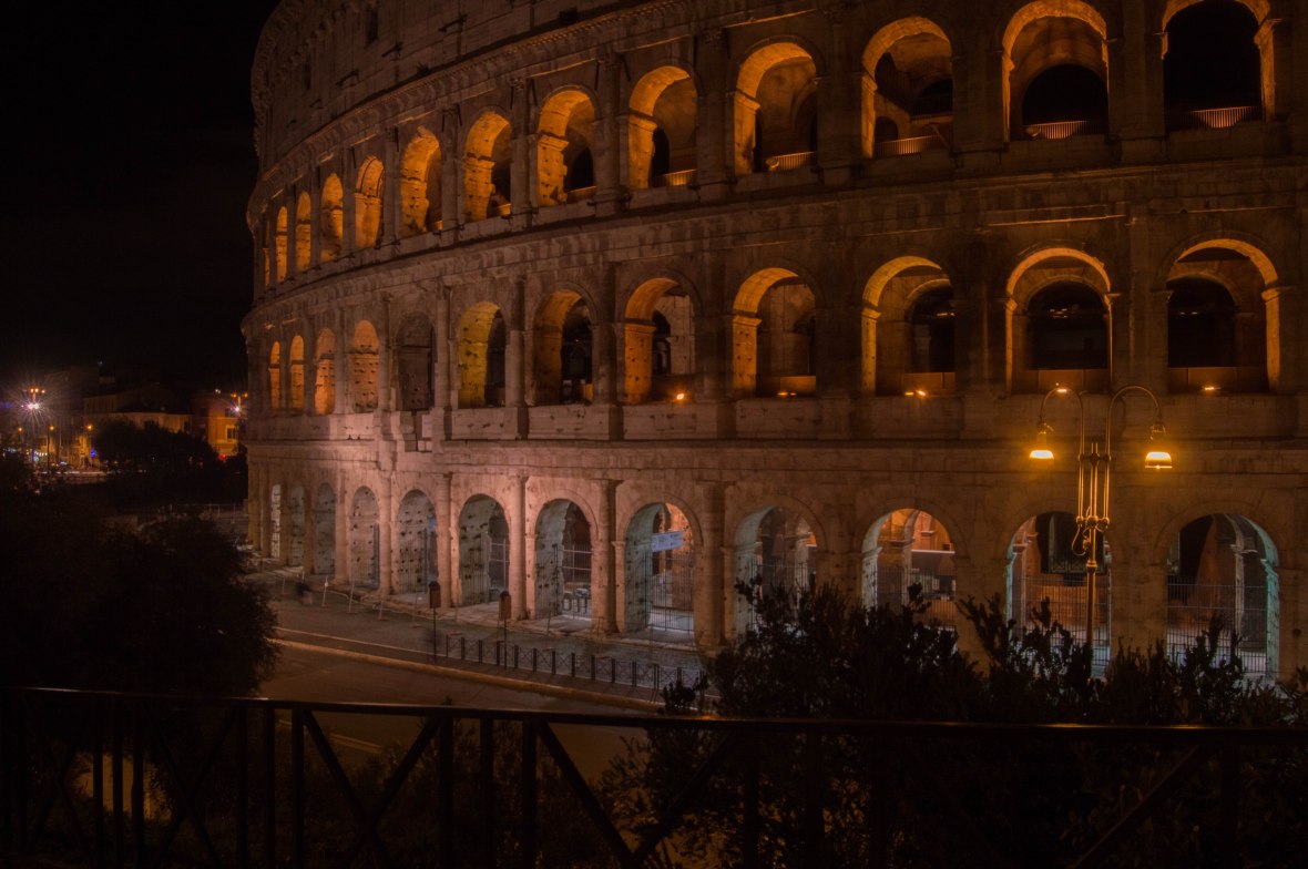 Colosseum By Night, Rome, Italy