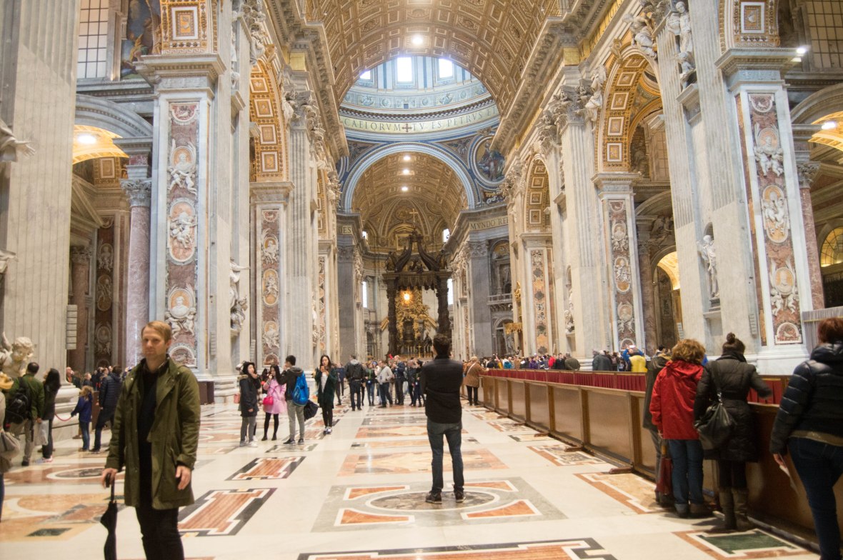 Inside Basilica Di San Pietro, Vatican