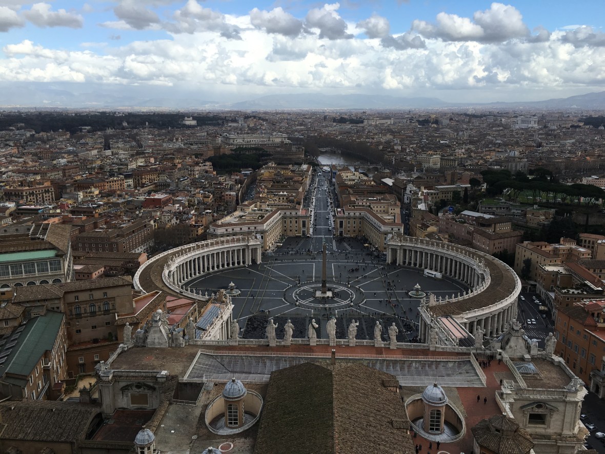 iPhone Photo, View From Basilica Di San Pietro, Vatican