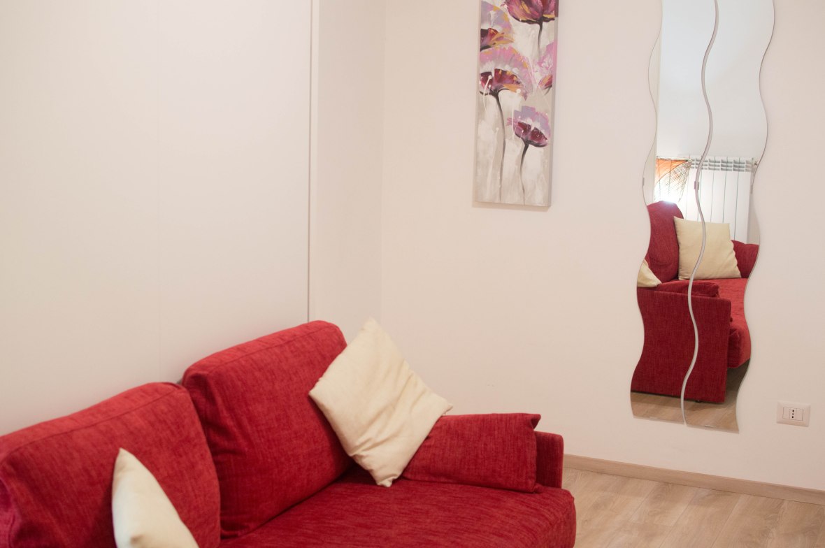 Living Room, AirBnB, Rome, Italy