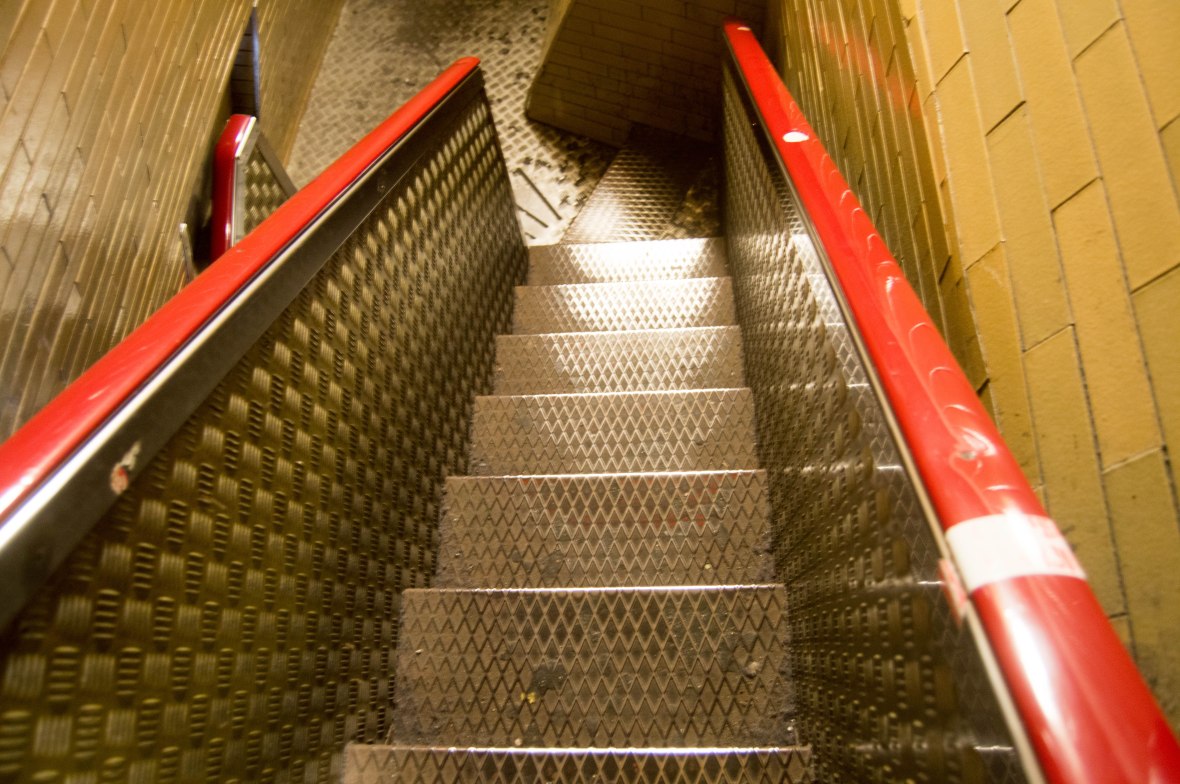 Narrow Stairs, Basilica Di San Pietro, Vatican