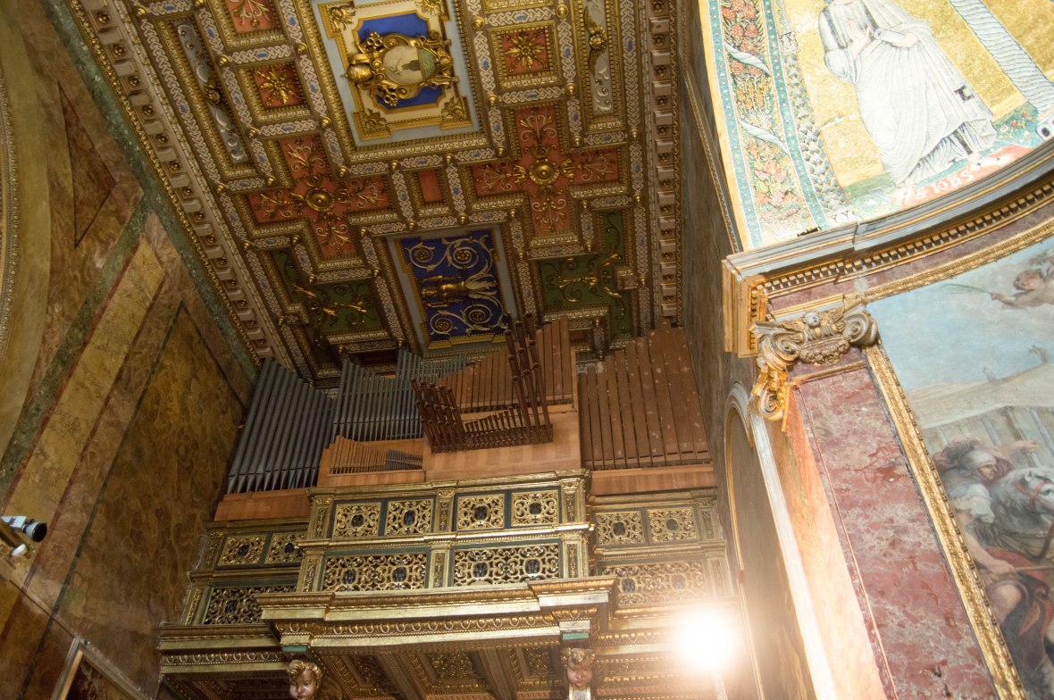 Organs, Basilica Di Santa Francesca Romana, Rome, Italy