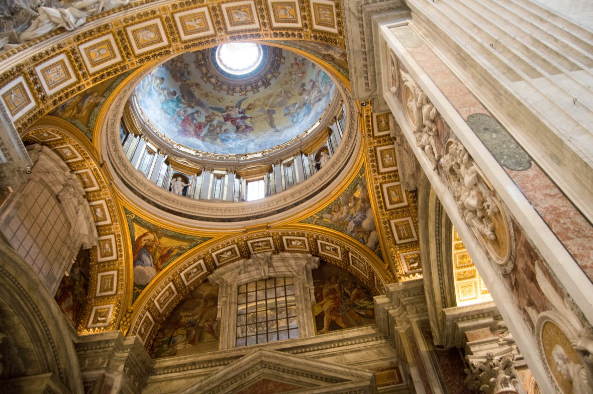 Painted Dome, Basilica Di San Pietro, Vatican
