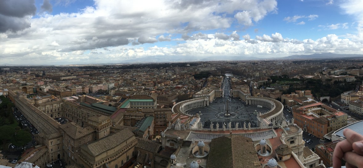 Panoramic View From Basilica Di San Pietro, Vatican
