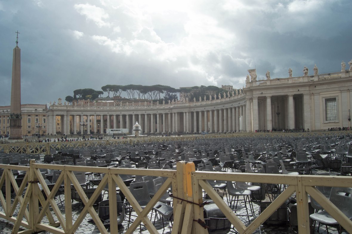 Rain Clouds, Basilica Di San Pietro, Vatican