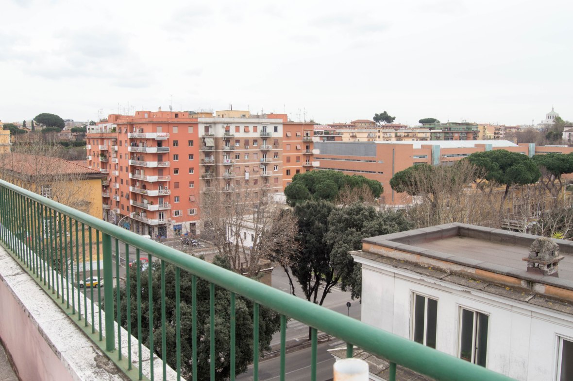 View From Air BnB Flat, Rome, Italy