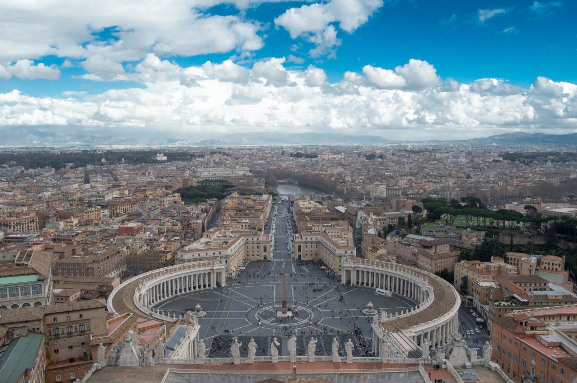 View From The Dome, Basilica Di San Pietro, Vatican
