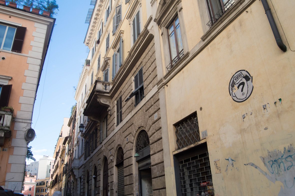 Wooden Window Shutters, Rome, Italy