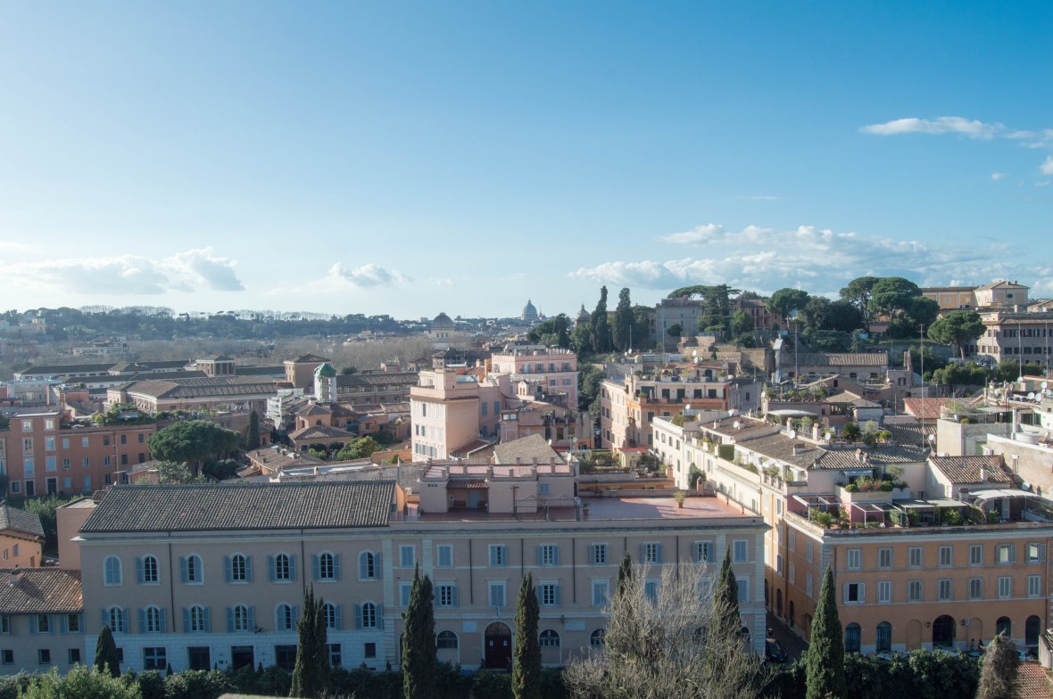 Looking Down, Palatine Hill, Rome, Italy