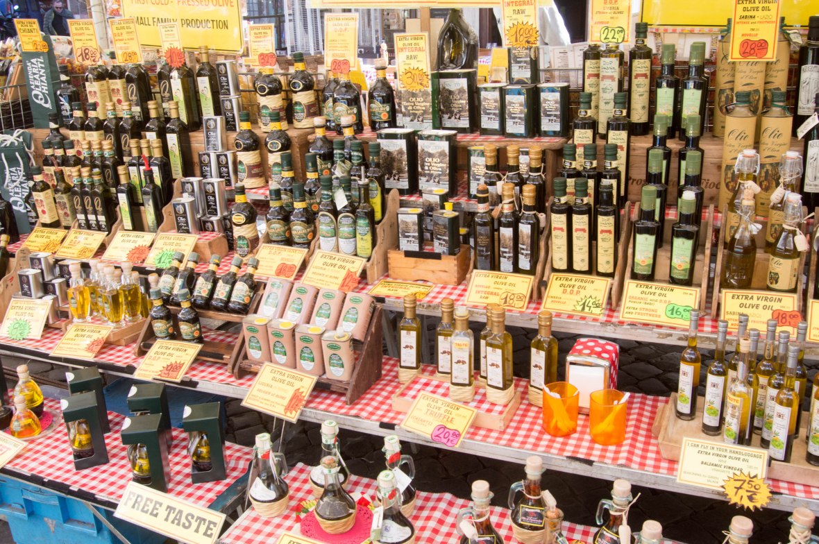 Oils And Vinegars, Campo de' Fiori, Rome, Italy