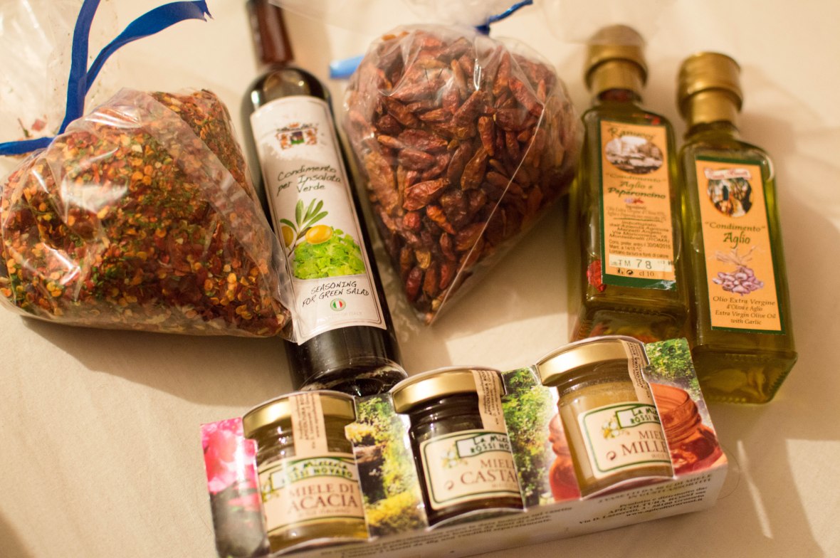 Purchases From Campo de' Fiori, Rome, Italy