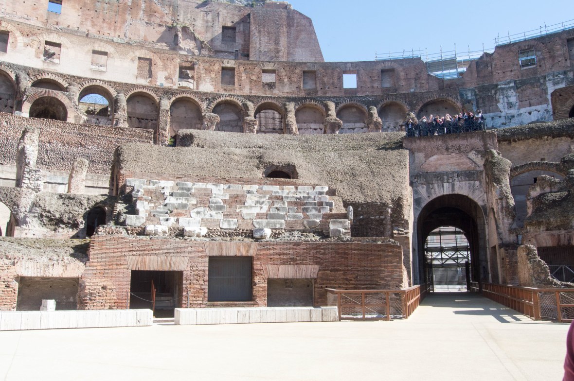 Stadium Seating, Colosseum, Rome, Italy