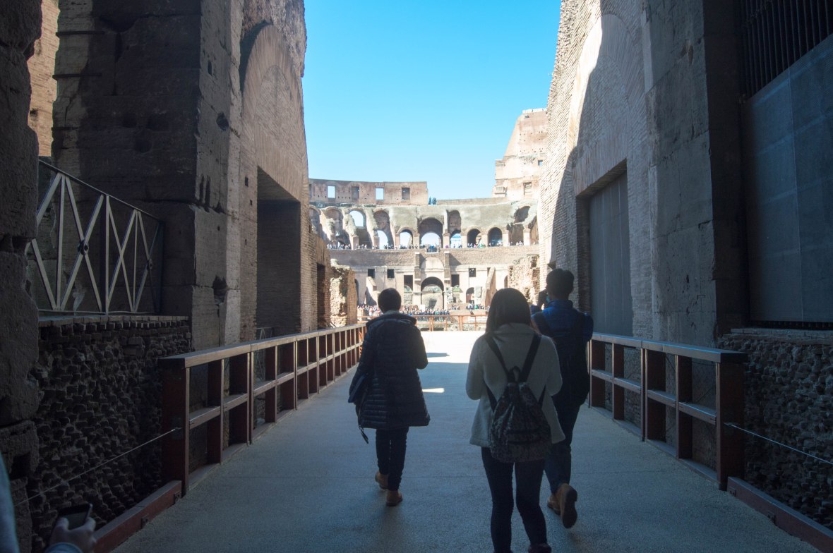 Tour, Colosseum, Rome, Italy