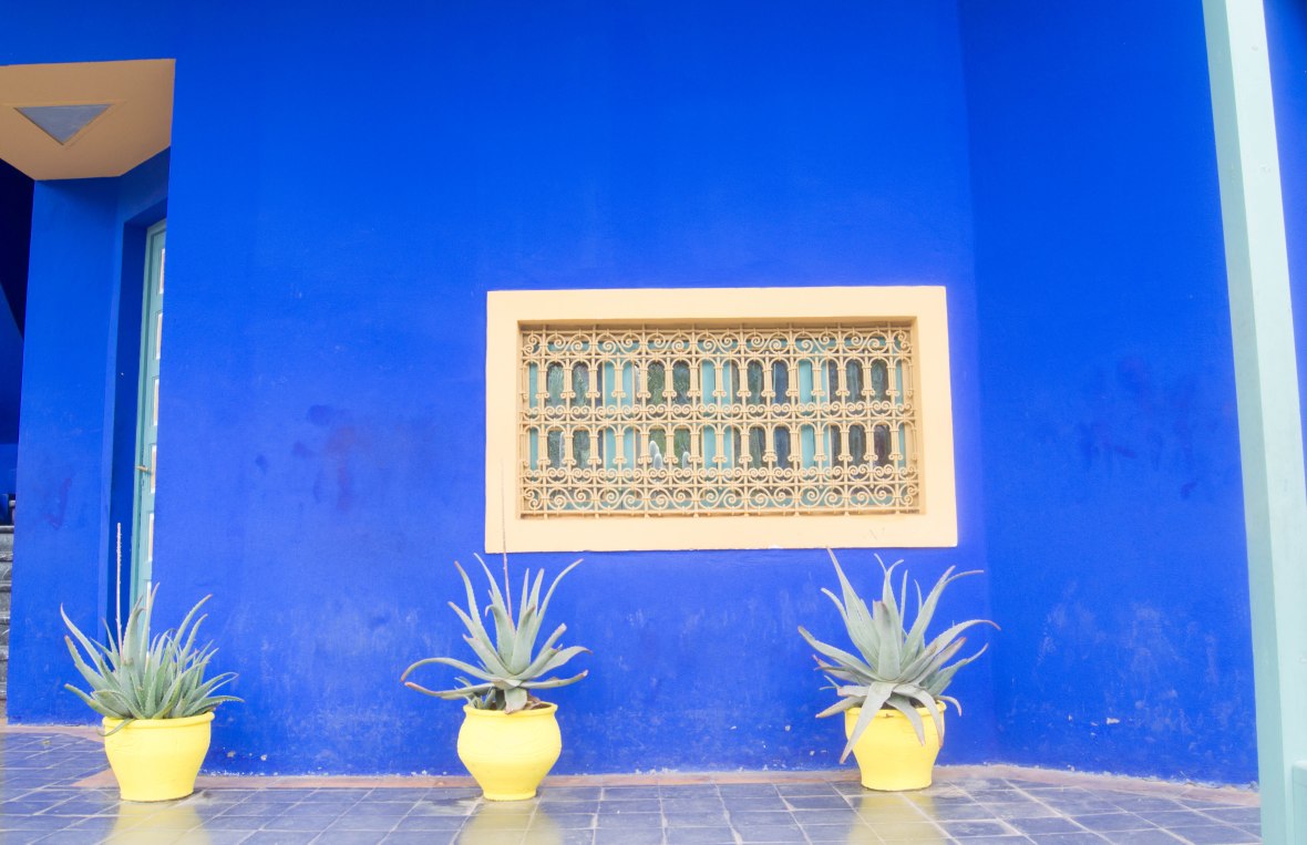 Blue Walls Majorelle Garden, Marrakech, Morocco