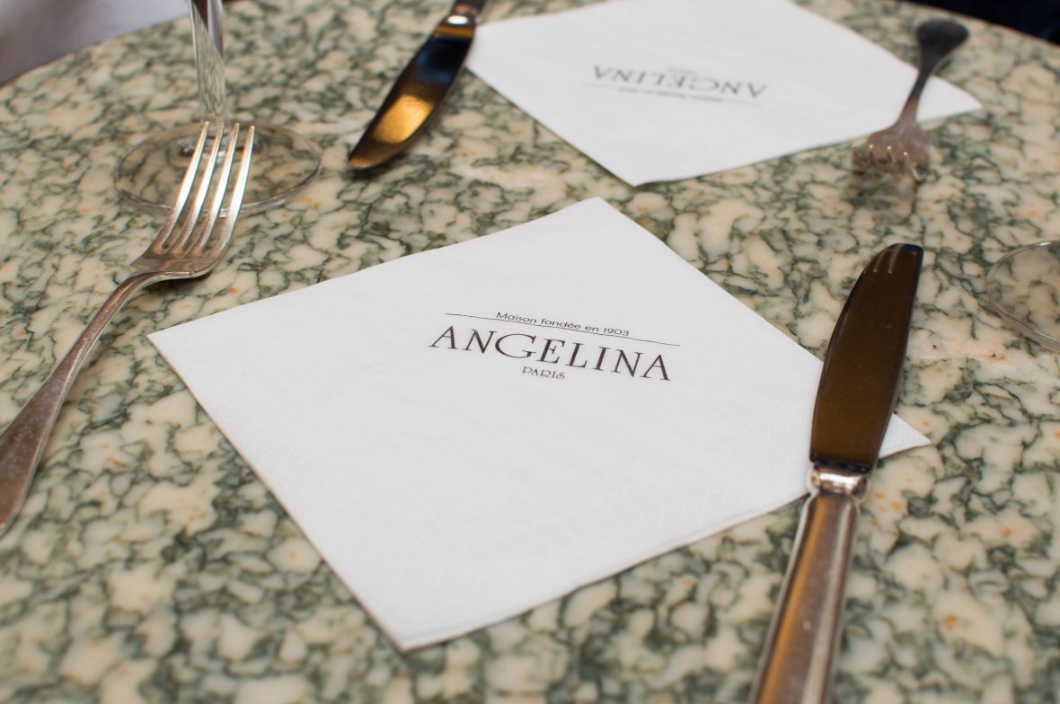 Cutlery, Angelina, Paris, France