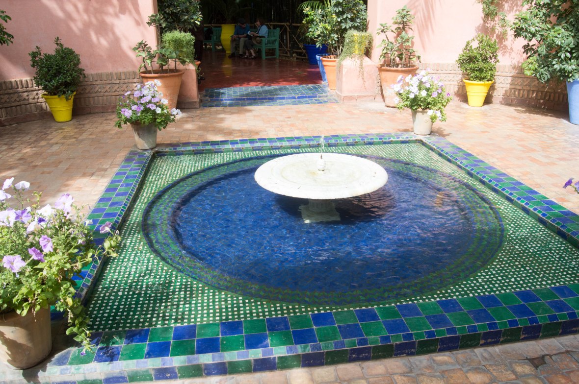 Entrance, Majorelle Garden, Marrakech, Morocco