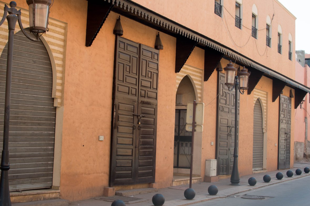 Houses And Streets of Marrakech, Morocco