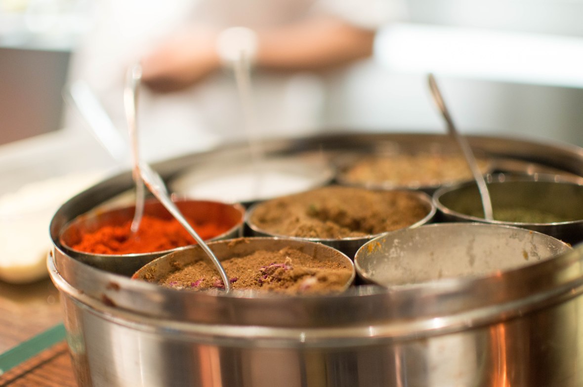 Indian Spice Tin, Darbaar Restaurant, London