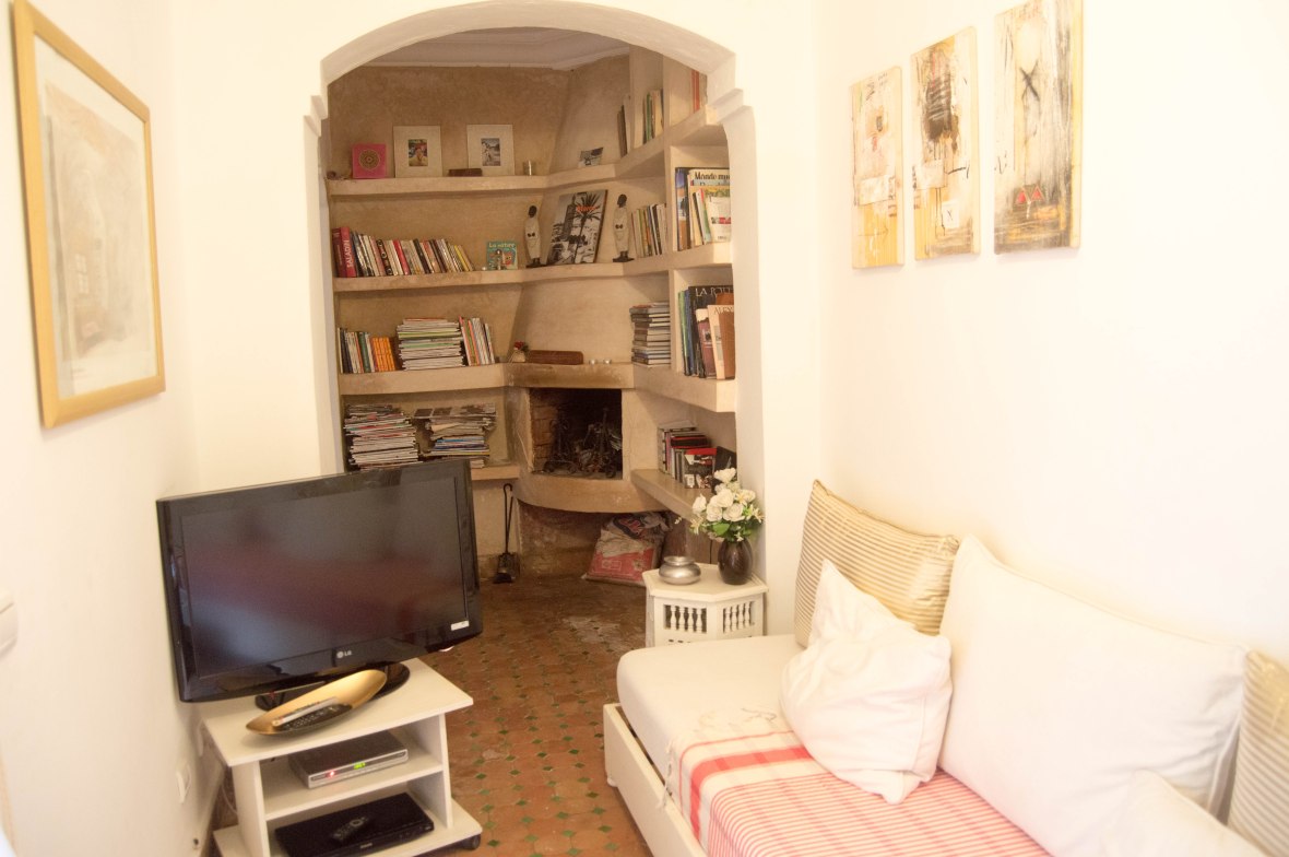 Living Room, AirBnB Riad, Marrakech, Morocco
