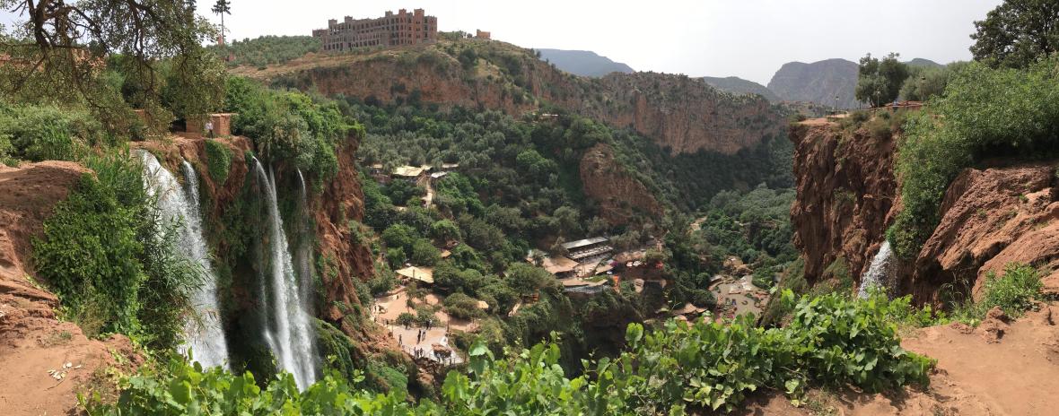 Looking Down, Ouzoud Falls, Morocco
