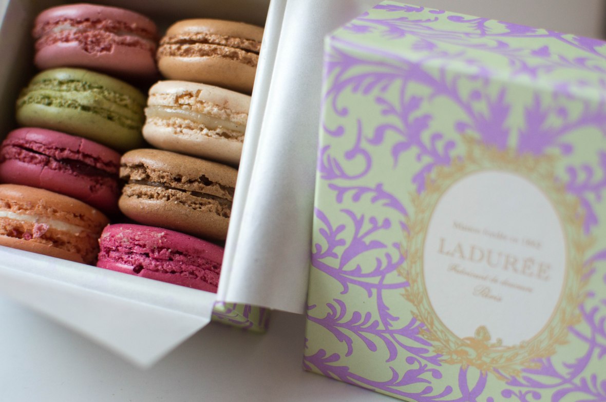 Macarons from Laduree, Paris, France