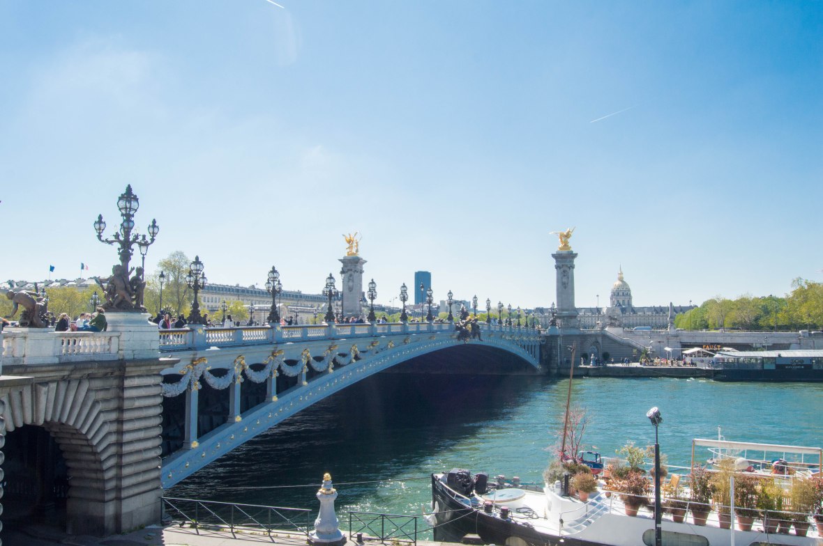 pont alexandre iii, paris, france