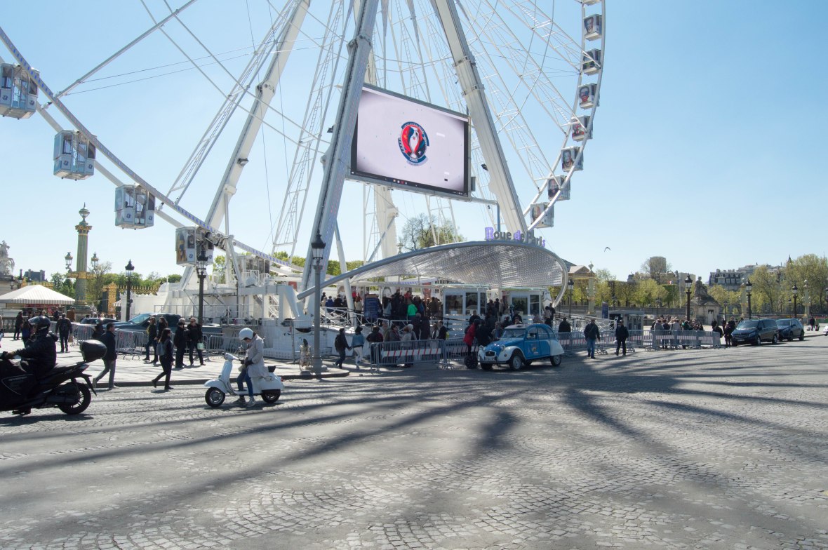roue de paris, place de concorde, paris, france