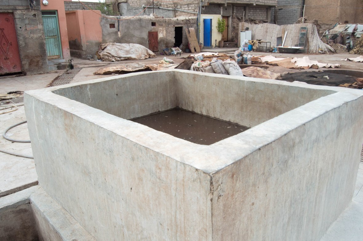 Tannery, Marrakech, Morocco