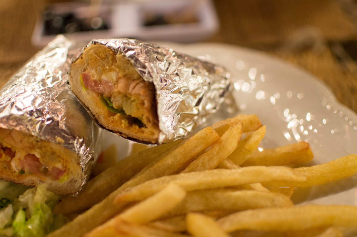 Veggie Sandwich, Marrakech, Morocco