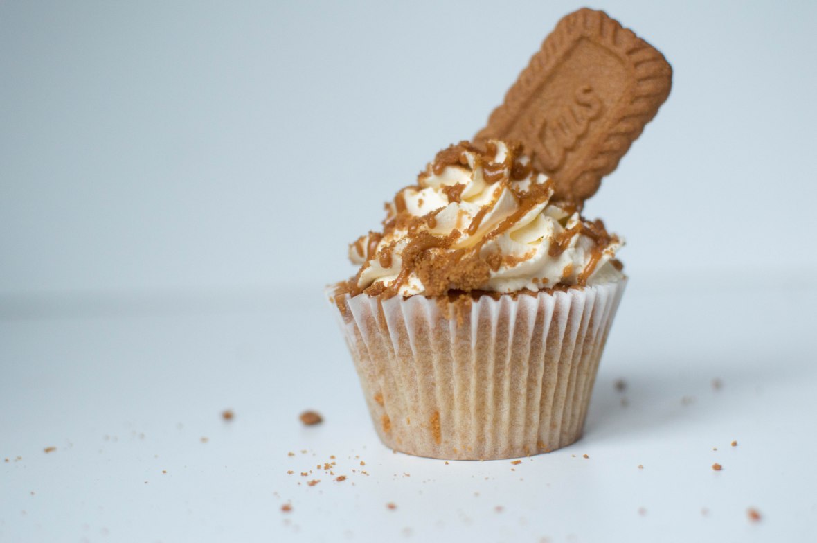 Speculoos Cupcakes - Kay's Kitchen