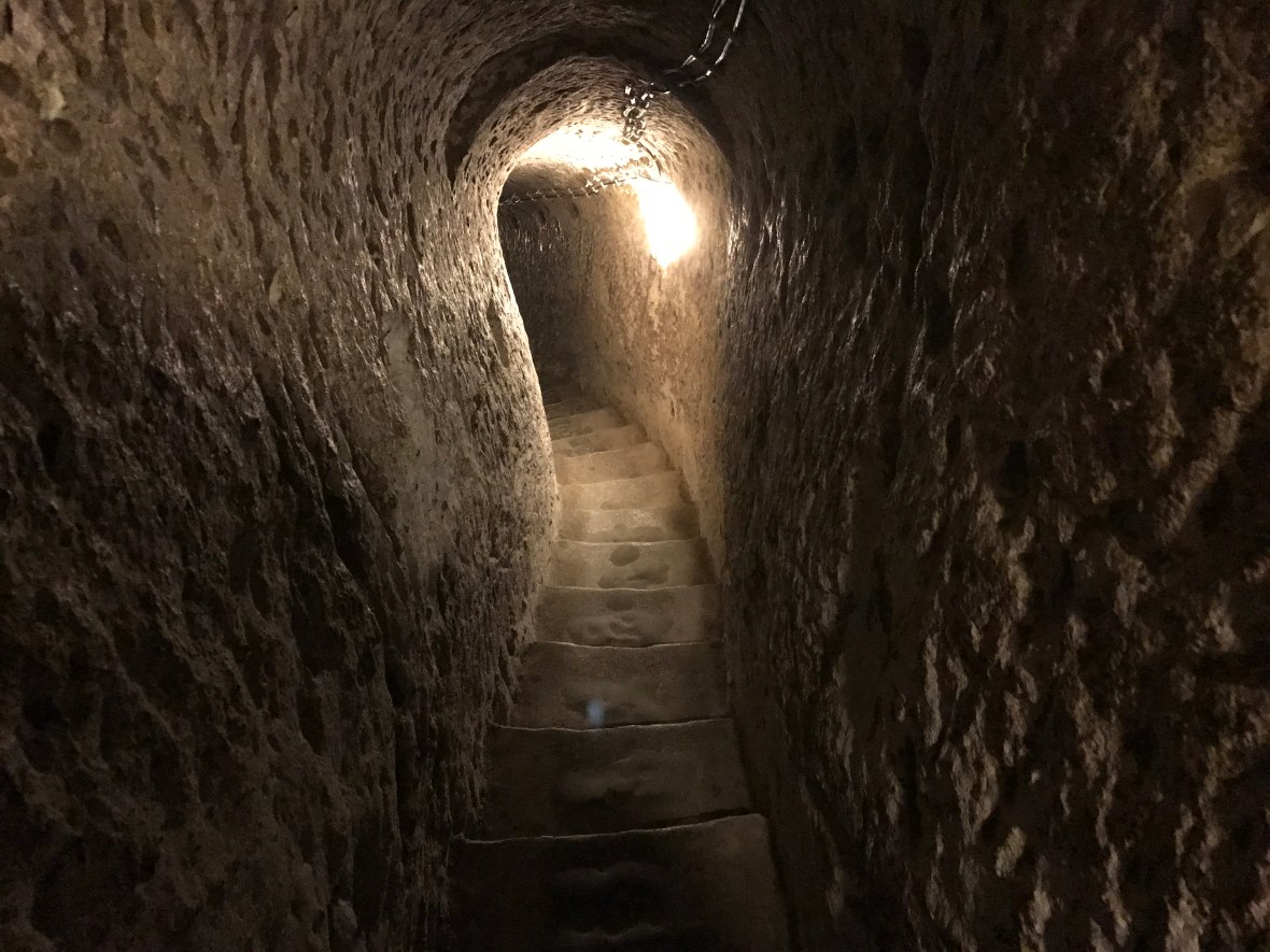 staircase-derinkuyu-capadoccia-turkey