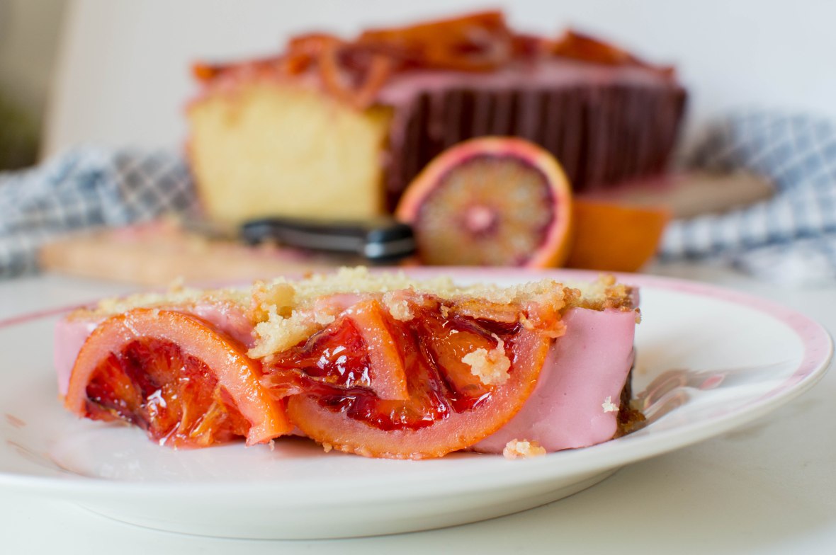 Blood Orange Drizzle Cake - Kay's Kitchen