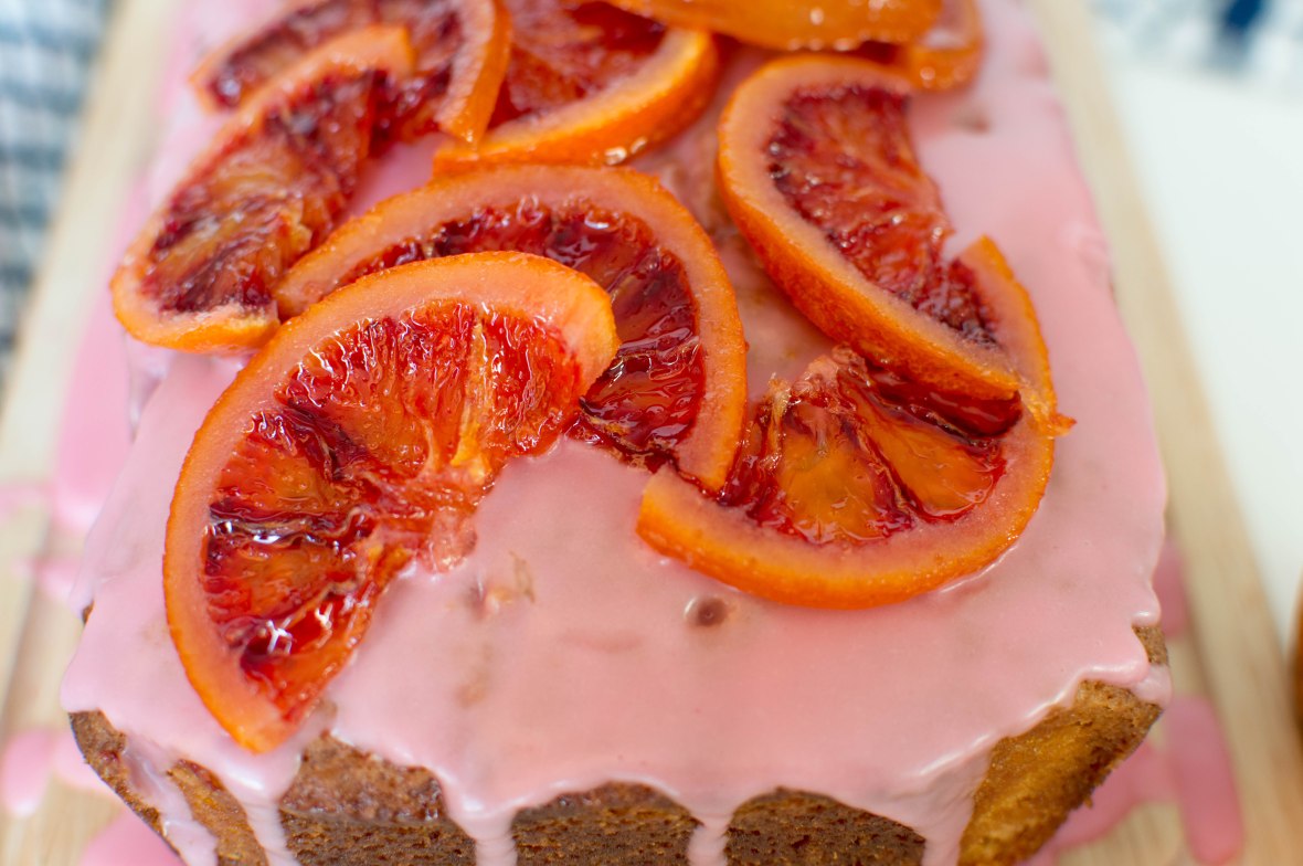 Candied Blood Orange Cake - Kay's Kitchen
