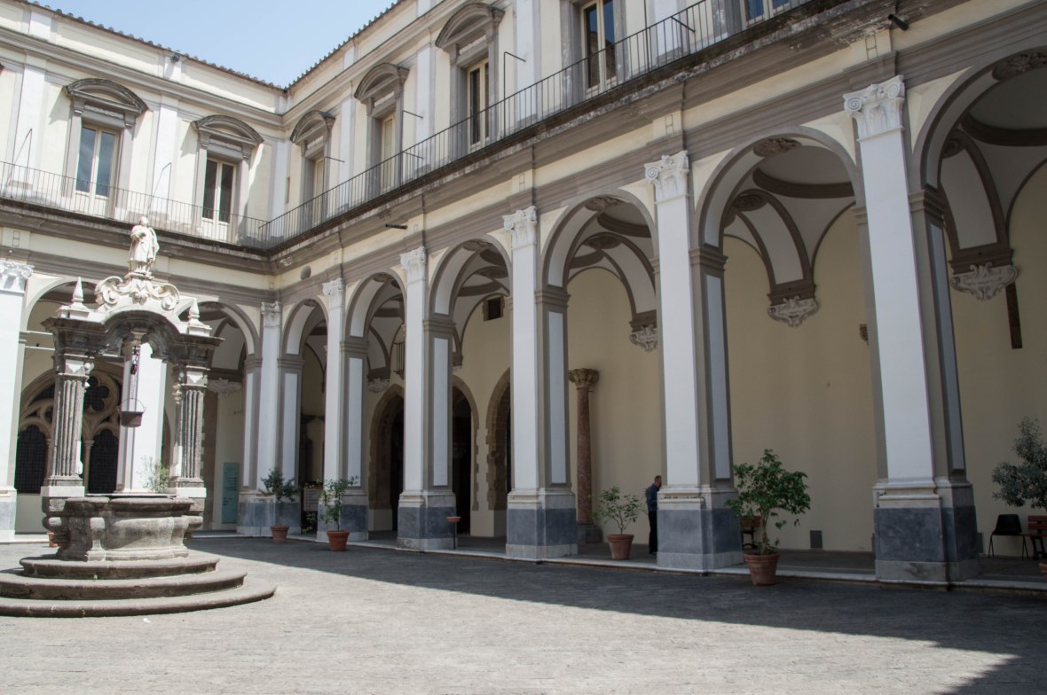 Arches, San Lorenzo Maggiore, Naples, Italy