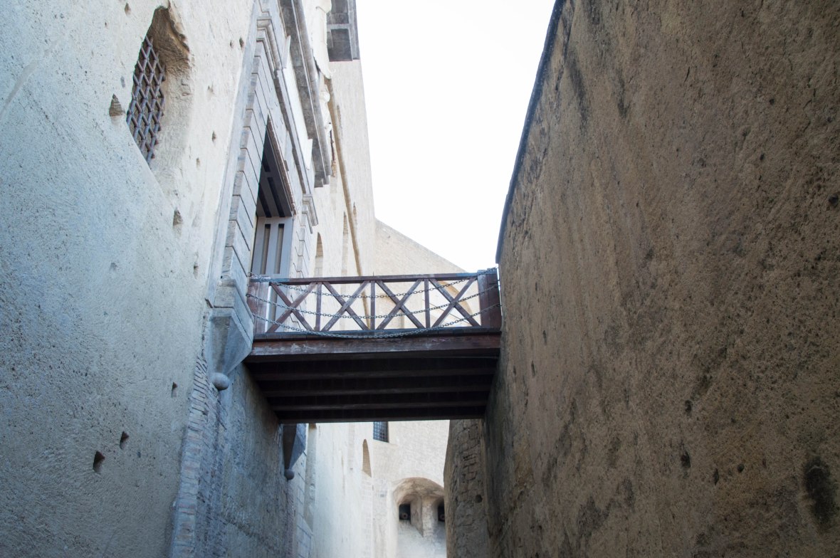 Bridge, Castel Sant'Elmo, Naples, Italy