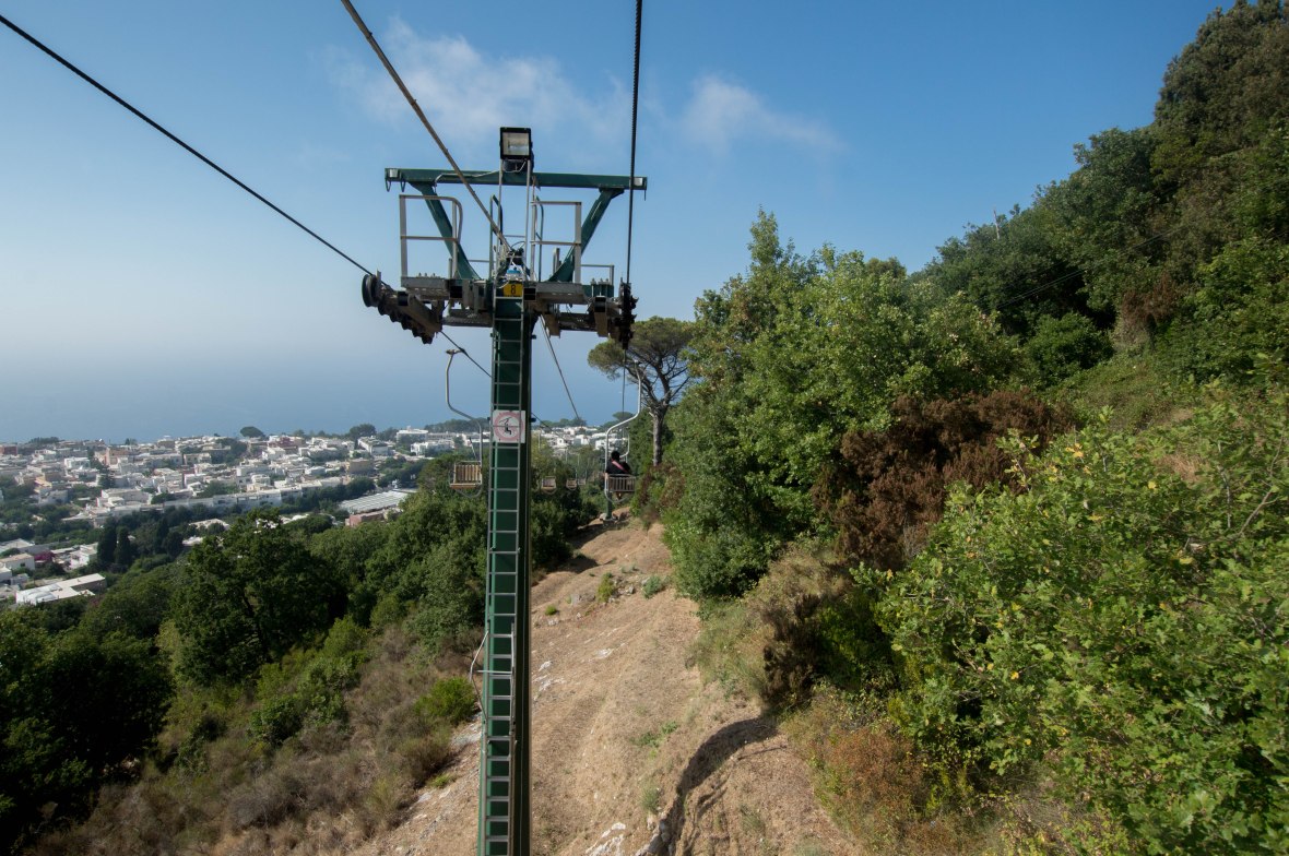 Cable Cars, Capri, Italy