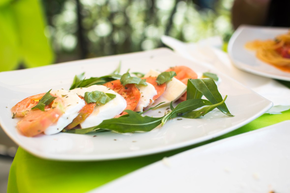Caprese Salad, Ristorante La Fenicia, Capri, Italy