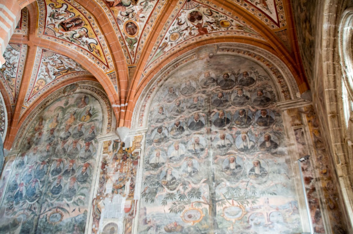 Family Tree, Chapter Hall, San Lorenzo Maggiore, Naples, Italy