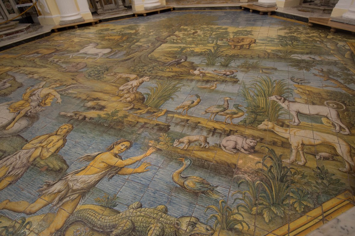 Floor Tiles, Chiesa di San Michele Arcangelo, Capri, Italy